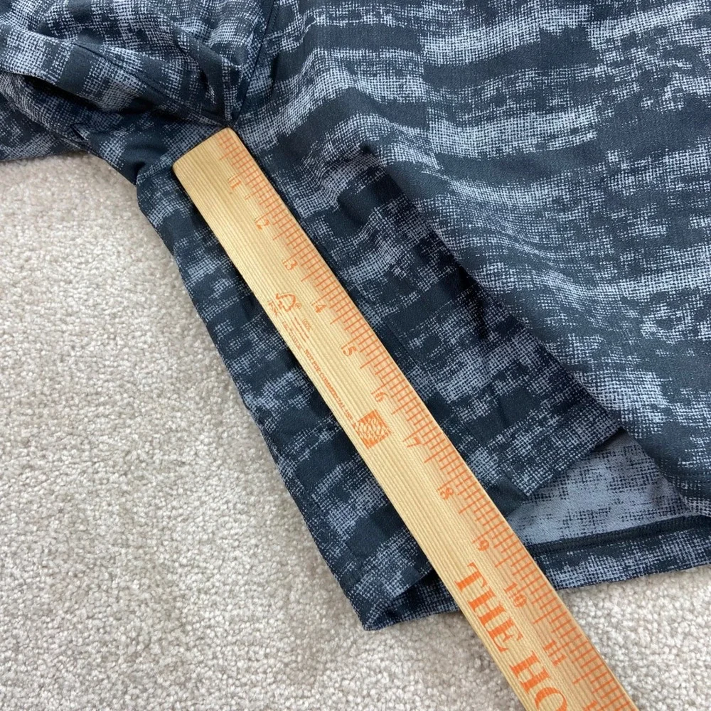 Lululemon Peloton Pace Breaker Shorts Mens XXL Grey Black Glitch Liner 9